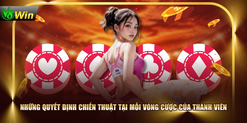 Luật Chơi Poker V8WIN Chi Tiết Từ A Đến Z Cho Người Mới 4 Luật Chơi Poker V8WIN Chi Tiết Từ A Đến Z Cho Người Mới Những quyết định chiến thuật tại mỗi vòng cược của thành viên